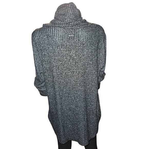 Lucky Brand x Bonne Chance Cloud Soft Ribbed Cowl Neck Sweater Women Size 1X - Picture 6 of 8